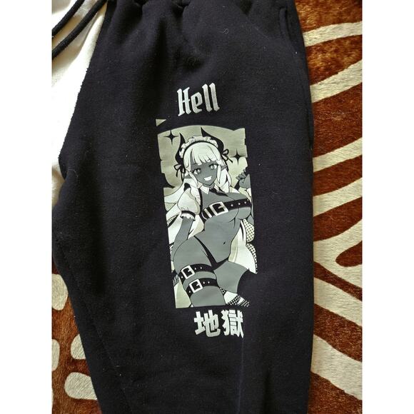 Gamer Supps Heaven And Hell Waifu Cups Limited Edition Sweatpants Sz M - Picture 4 of 7